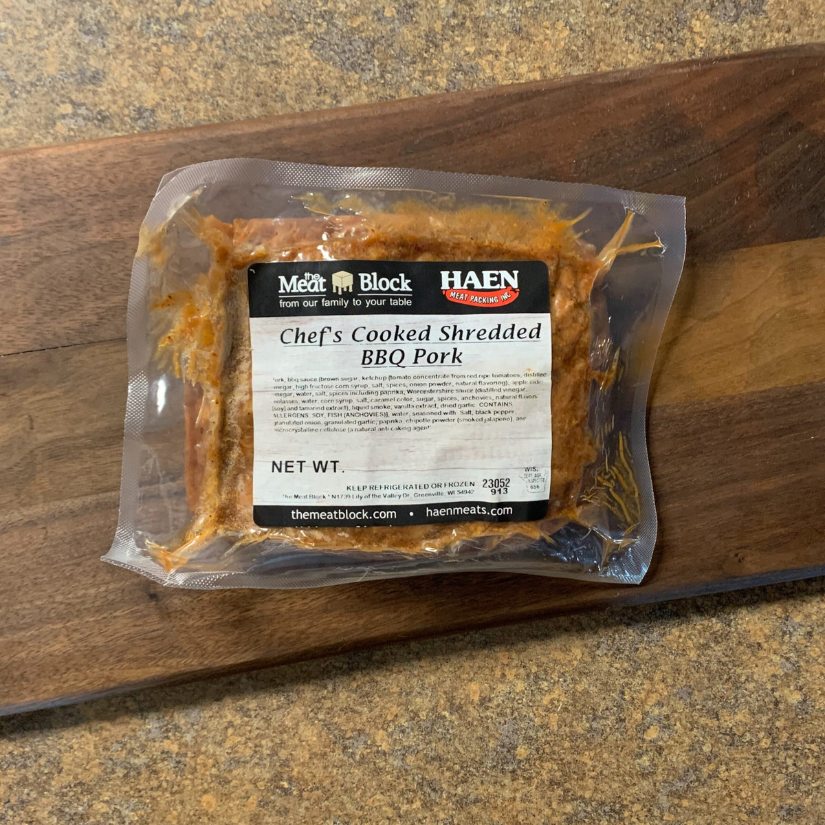 Cooked Shredded BBQ Pork image 0