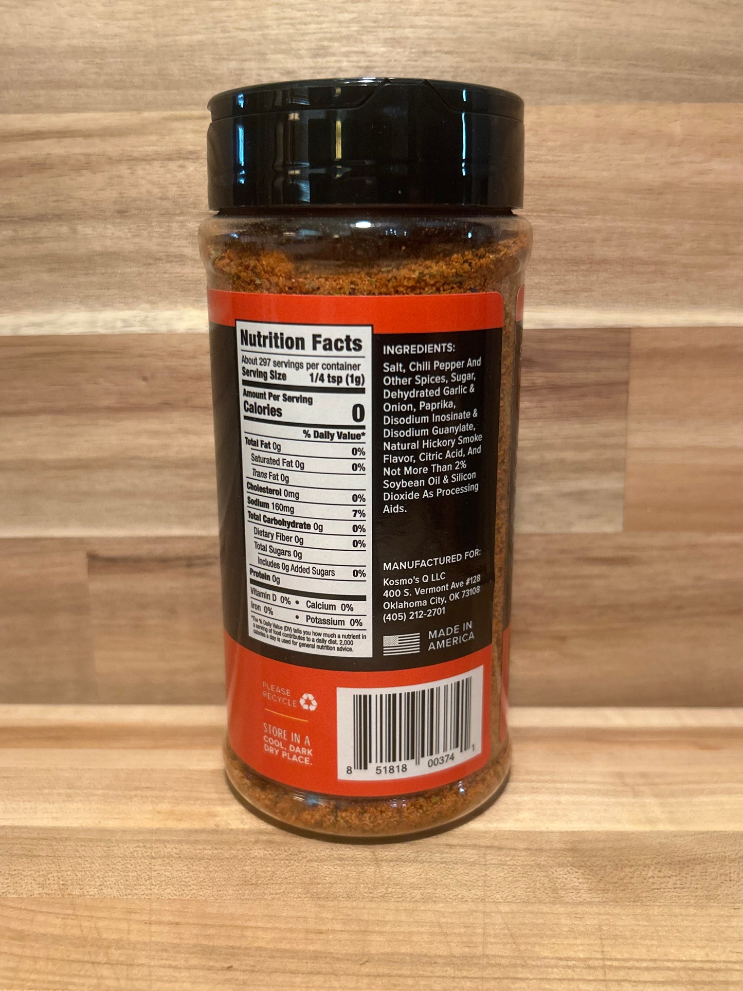 Kosmos Dry Rub - Hot Cow Cover