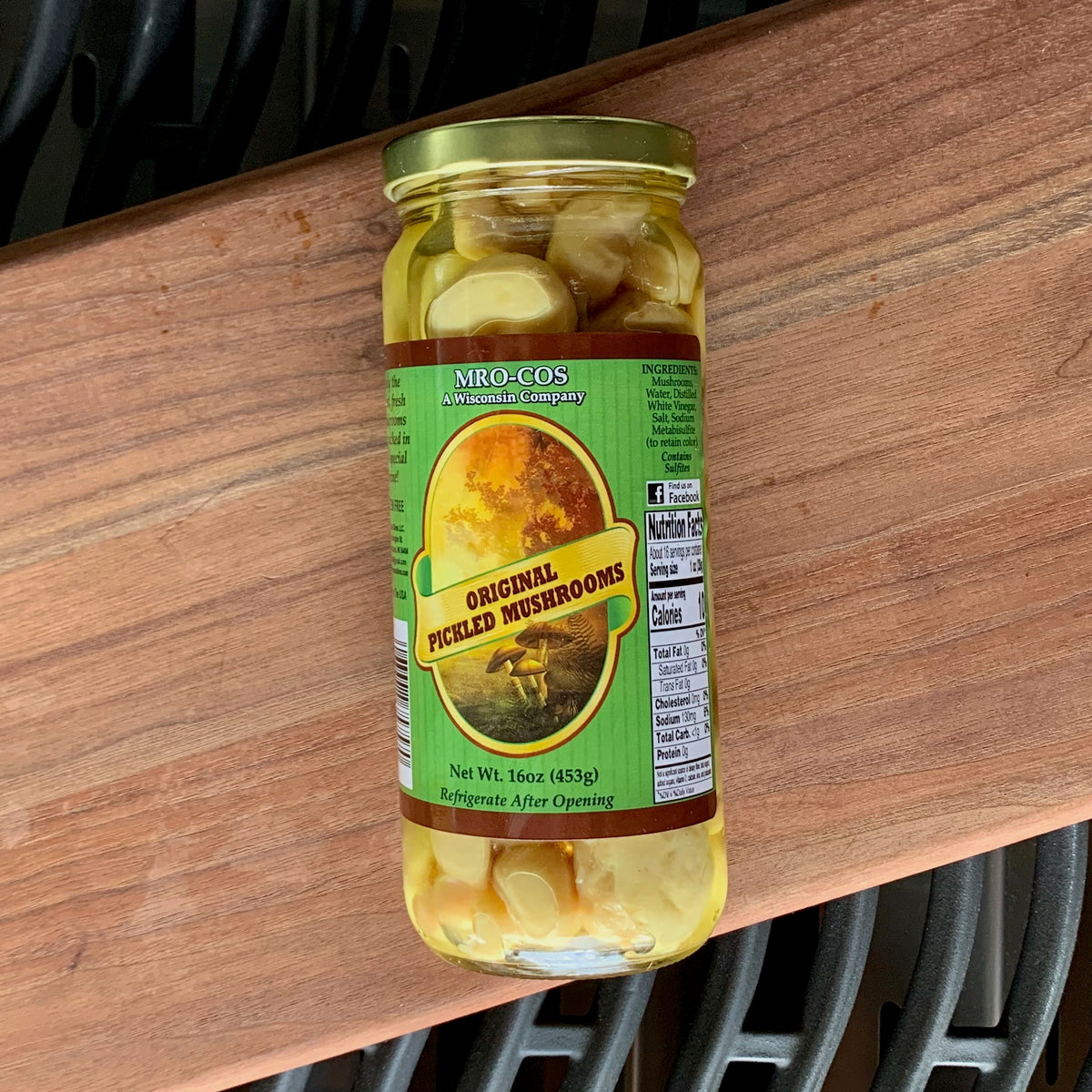 Mro-Cos Pickled Mushrooms image 0