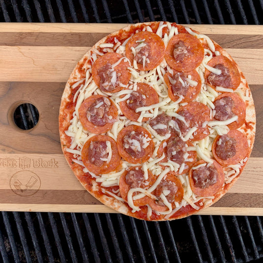 Sausage & Pepperoni Pizza image 0