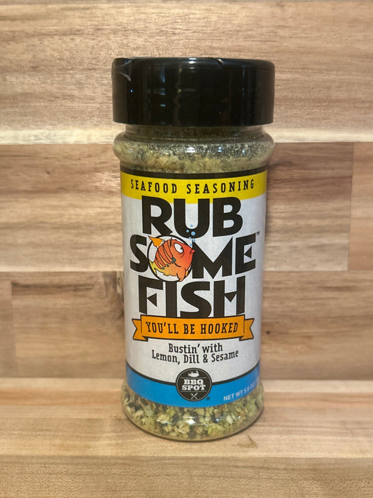 Rub Some Fish - Seafood Seasoning - Lemon, Dill, & Sesame