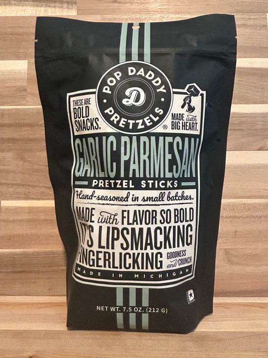 Garlic Parmesan - Pretzel Sticks