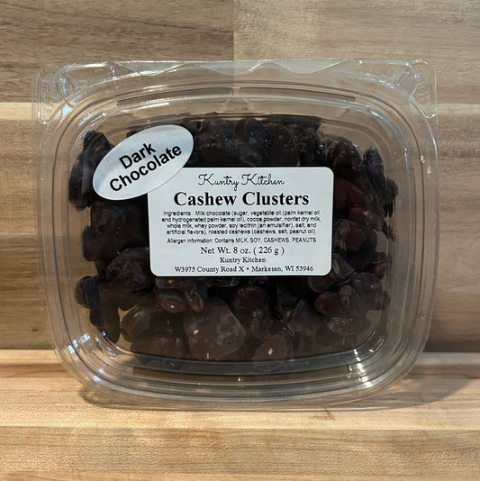 Dark Chocolate - Cashew Clusters