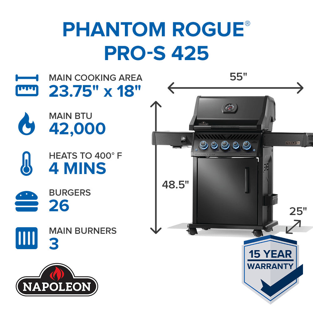 Napoleon Phantom Rogue Pro-S 425 RSIB