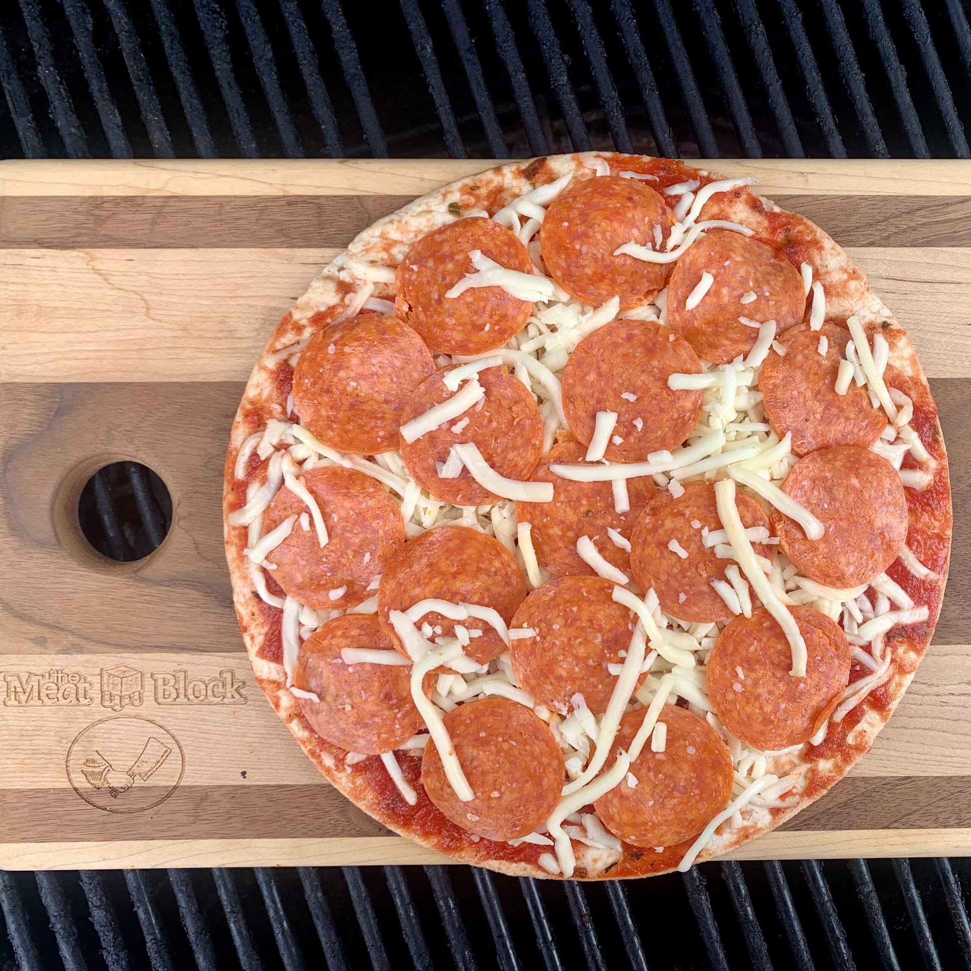 Cheese and Pepperoni Pizza image