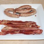 Ledebuhr cooked bacon and breakfast sausage