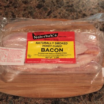 Nolecheks bacon package