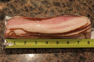 Thrushwood Farms Uncooked Measured