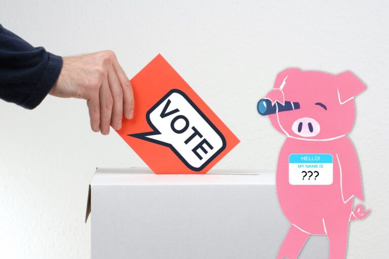 Great Oink Oink! I mean, please vote to give me a name!