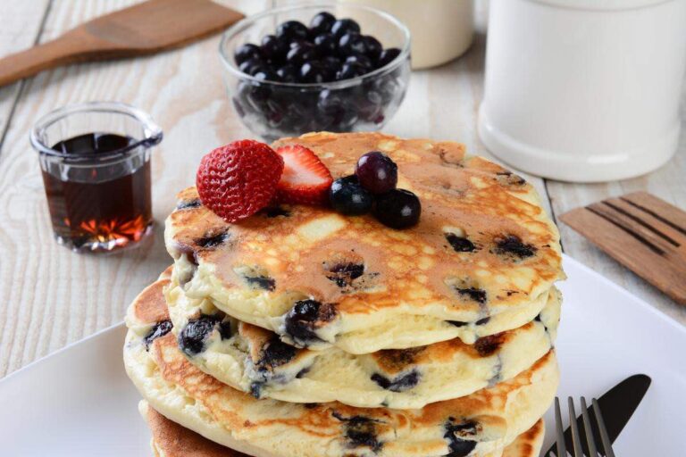Pancake Chronicles: Week 4, Blueberry Buttermilk Pancakes