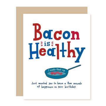 Bacon Greeting Cards