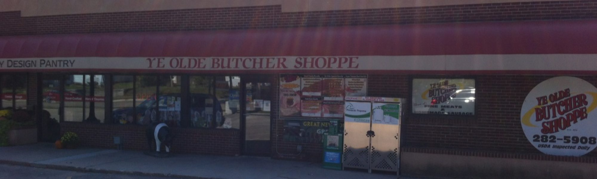Front of Ye Olde Butcher Shoppe